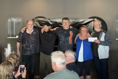 Straight Shooters win $400 for their first place finish in the B-Side CVMBL playoffs  